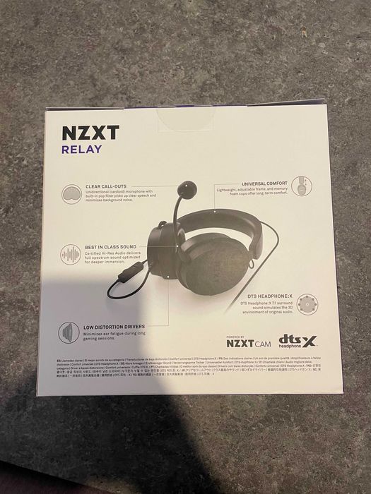 Fones Headset NZXT novos