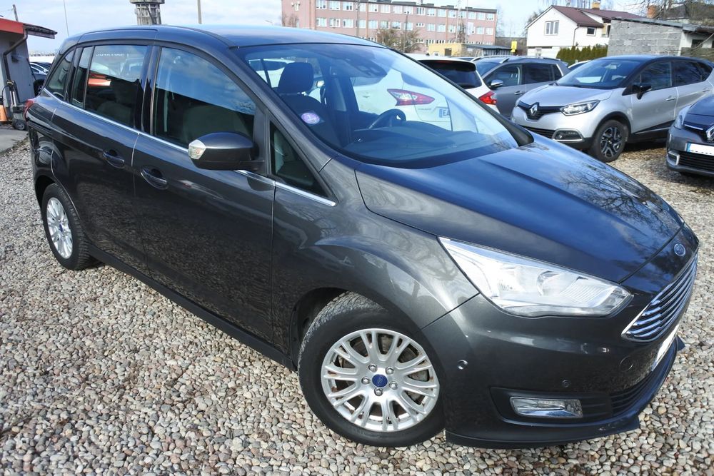 Ford Grand C-MAX 1.0B 125KM* LIFT* Ledy* Navi*Czujniki cof*KeyLetsGO*7- Foteli*TITANIUM