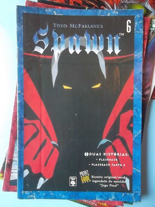 SPAWN - 6 revistas, em português e inglês