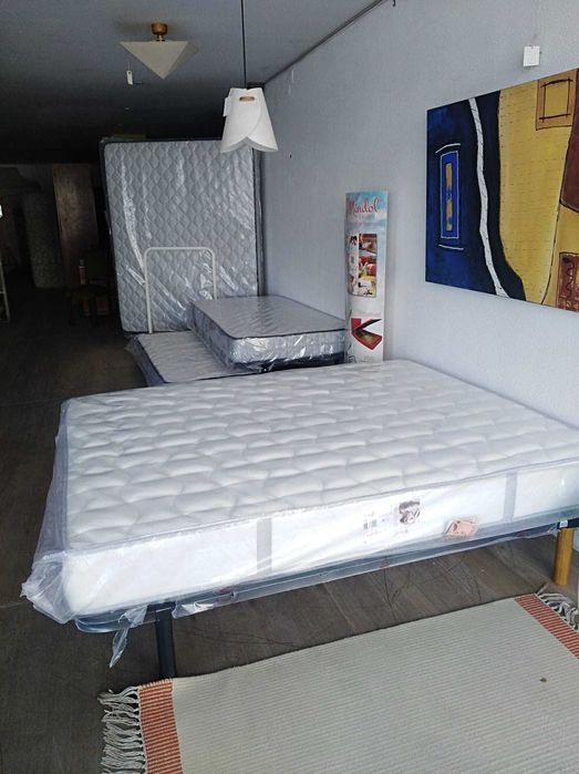 Colchão casal 195 x 140 Ortopédico Plus, NOVO