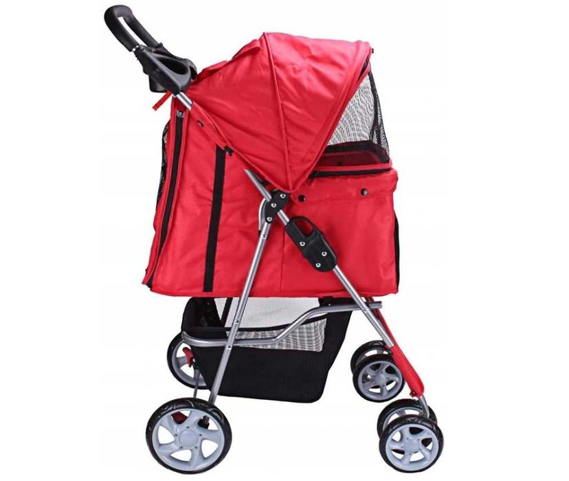 Wózek dla psa kota spacerówka, torba transportowa 2 w 1