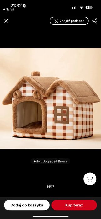 Legowisko domek dla psa/kota