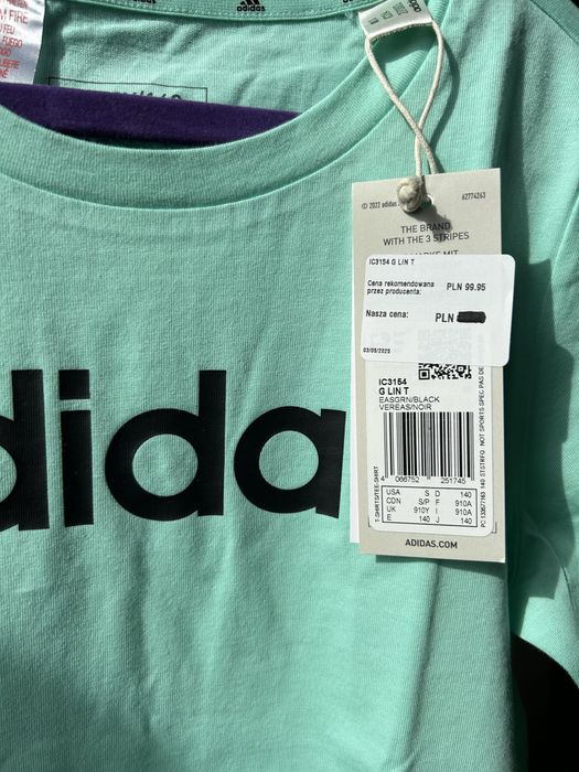 Koszulka Adidas mietowa