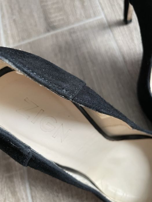 Замшеві туфлі Zign оригінал 36