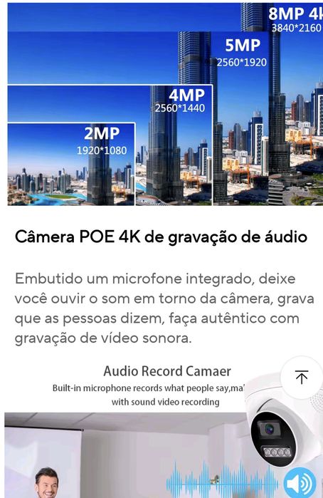 Câmara de videovigilância