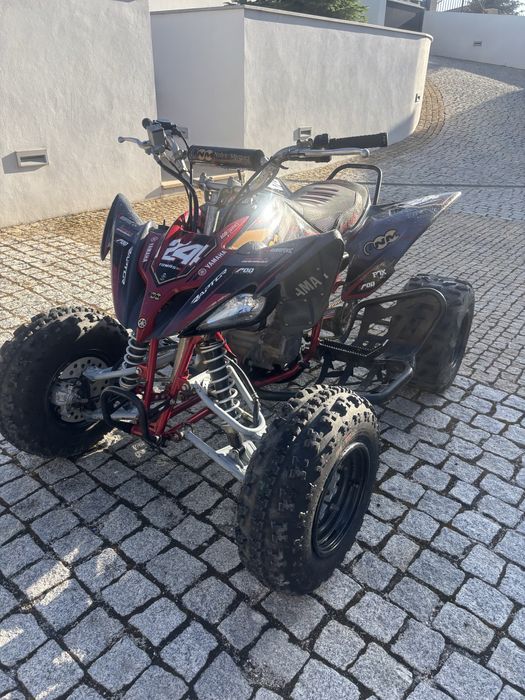 Moto 4 matriculada yfm 250 raptor