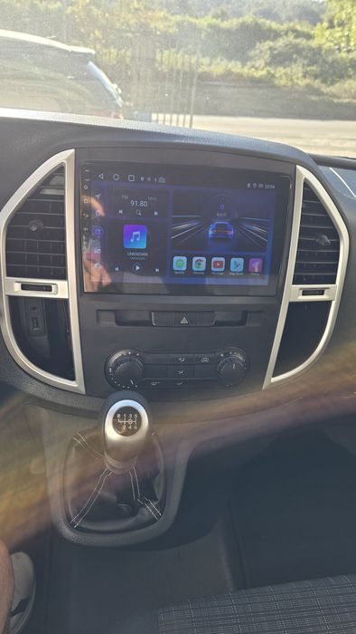 Rádio Mercedes Vito Android 14 com GPS (Novo)