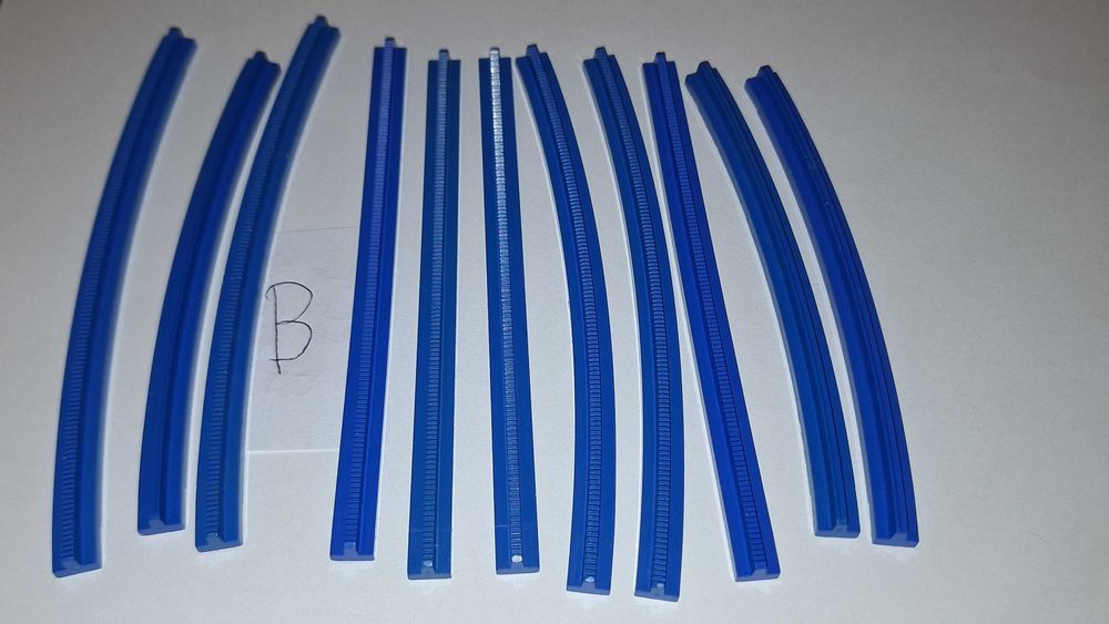 Lego stare tory - cena za 11 szt - train pociąg (E)