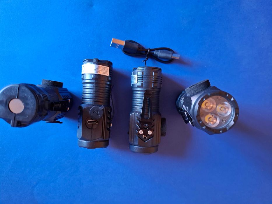 Lanternas led recarregáveis