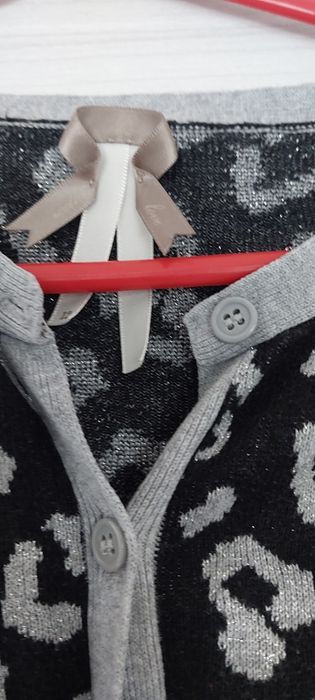 Sweter sweterek panterka M L rękaw 3/4 next