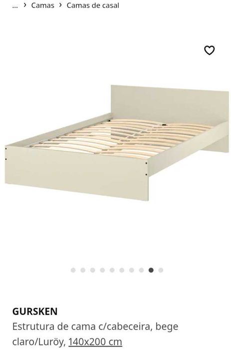 Cama de casal IKEA