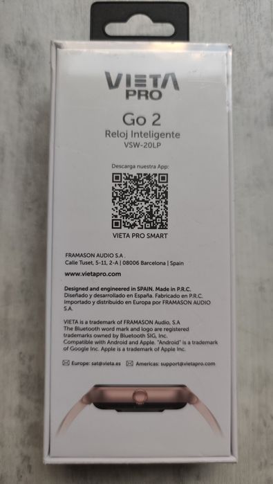 Vende-se relógio inteligente (smartwatch) Vieta Pro Go 2