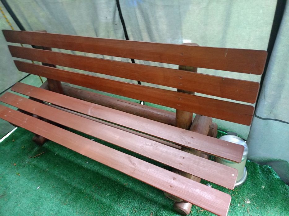 Komplet ogrodowy drewniany