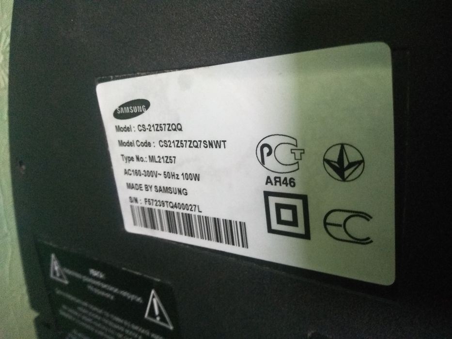 Робочий Телевізор Samsung CS–21Z57ZQQ Slim(з пласким екраном)