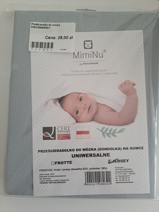 Prześcieradło do wózka