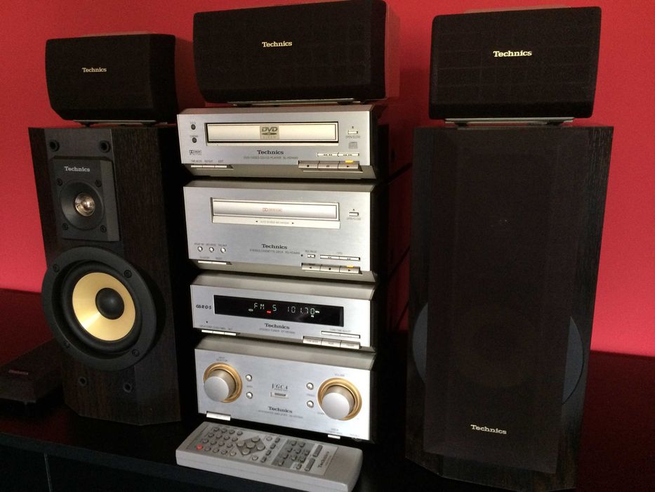 Technics SE-HDV600 wieża DVD Pro Logic VGCA RDS Flagowy model
