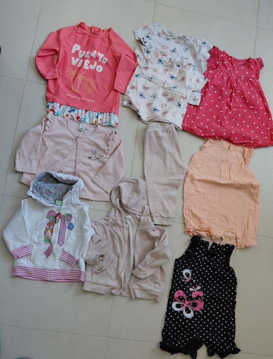 Várias roupas 9/12 meses