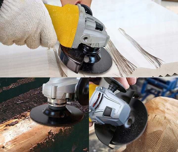 3 x Tarnik Tarcza Szlifowanie Rzeźbienie Drewna 125mm. ZESTAW 3 szt.