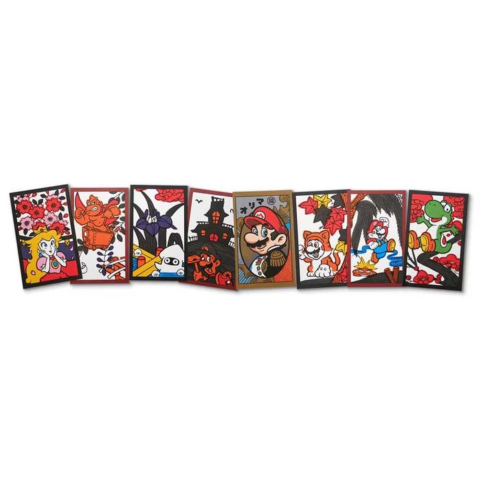 Conjunto de postais Mario Hanafuda