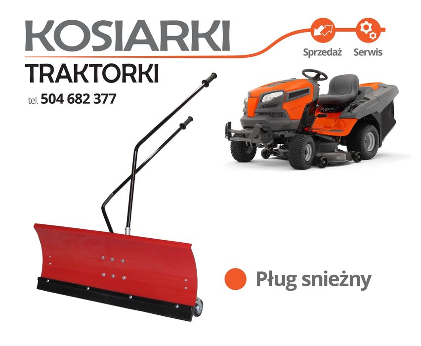 Pług śnieżny do śniegu Traktorek Kosiarka Z Mocowaniem do Alko