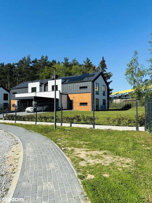 Dom premium przy lesie | 801 m² działki | pieszo do centrum Nadarzyna