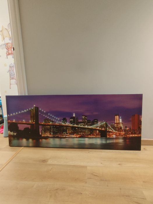 Obraz na płótnie most 150x60x4 cm