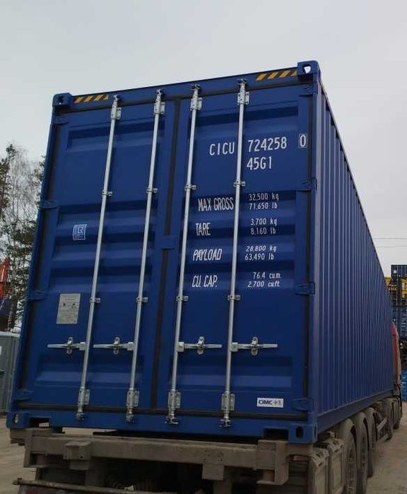 Kontener Morski 40HC One Way – Dostawa pod Wskazany Adres