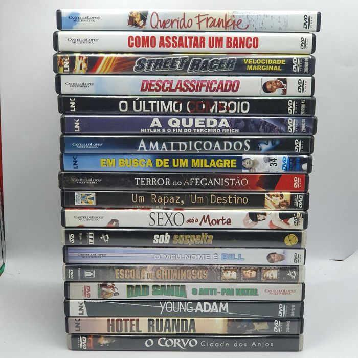Lote 20/4 - Pack de 18 Filmes Em DVD - Ref. VI