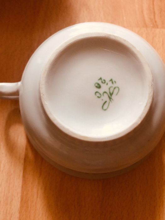 Bulionowki porcelana POŁONNE lata 80-te XXw.