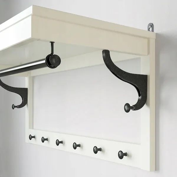 wieszak ścienny półka Ikea Hemnes
