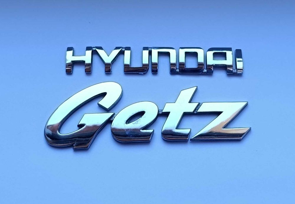 Napis emblemat  Hyundai Getz