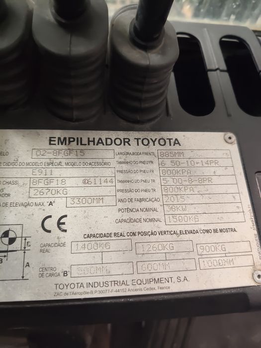 Empilhador Toyota Gas Tonero SAS
