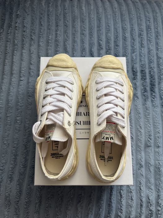 Maison Mihara Yasuhiro HANK OG Sole Canvas Low-top Sneaker: 11 500