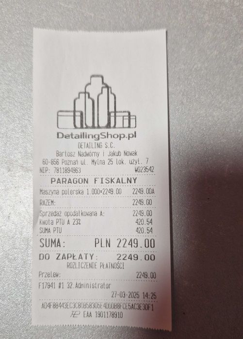 Polerka akumulatorowa FLEX PXE 80 10.8-EC