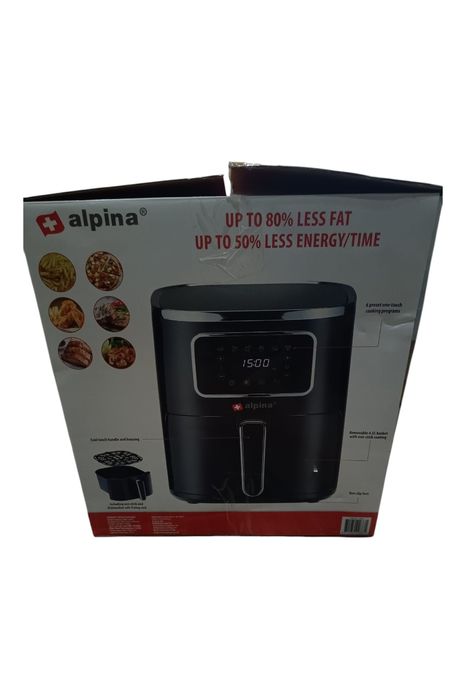 Frytkownica beztłuszczowa Alpina Airfryer 4,5L – Nowa!