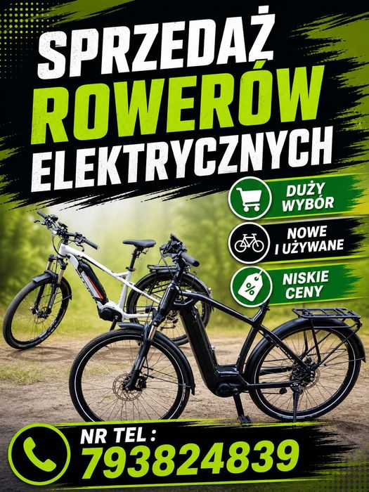 Super Okazja Rower wspomagany elektrycznie