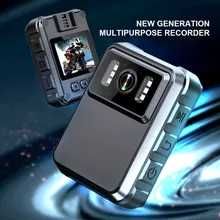 Боді камера 2-дюймовий сенсорний екран Нагрудна камера, велосипед