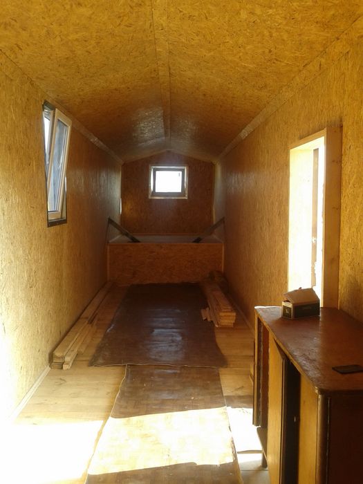 Будинок на колесах, полуприцеп,битовка 32м