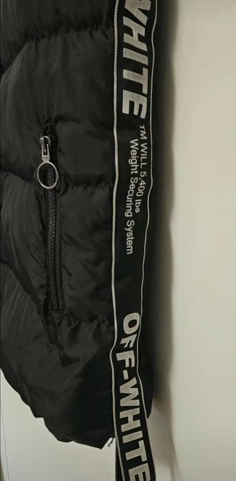 Bezrękawnik off white