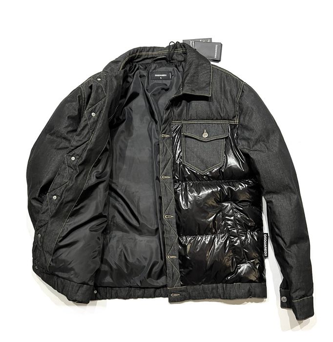 Kurtka Dsquared2 pikowana D2 ocieplana