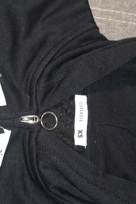 Кофта на блискавці з крутим прінтом, TERRANOVA, XS