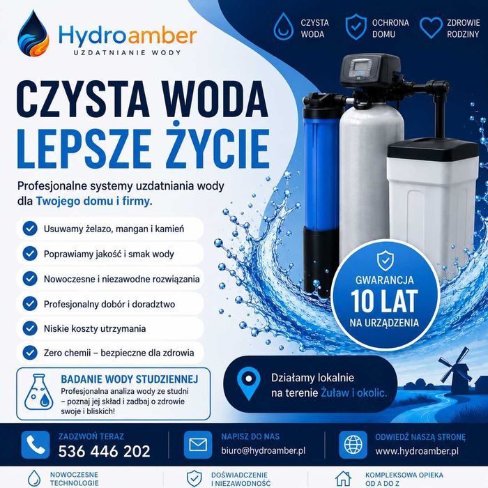 Fitry i zmiękczacze wody pitnej