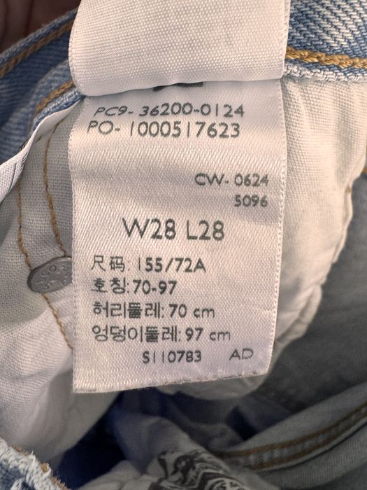 Spodnie Levis Strauss 501
