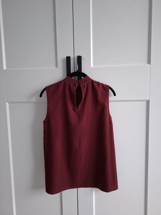 Bluzka damska bez rękawów M Vero Moda elegancka