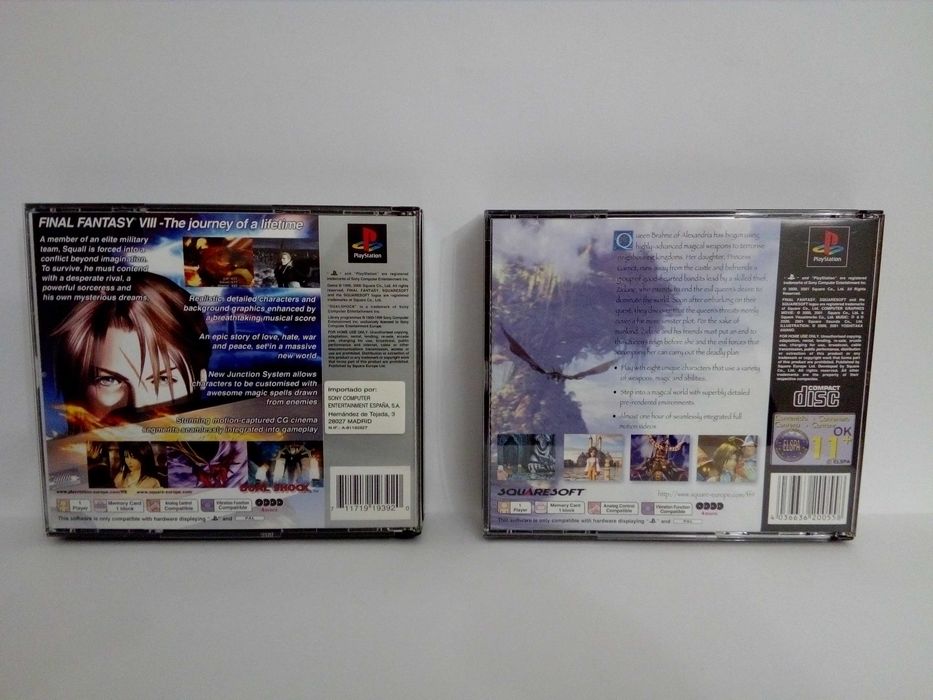 Jogos PS1 como novos