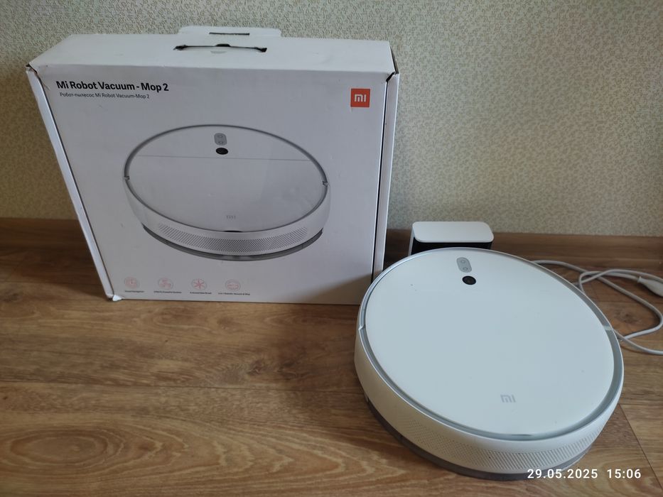 Робот пылесос Mi Robot vacuum mop 2
Робот-пилосос Xiaomi Mi Robot Vacu