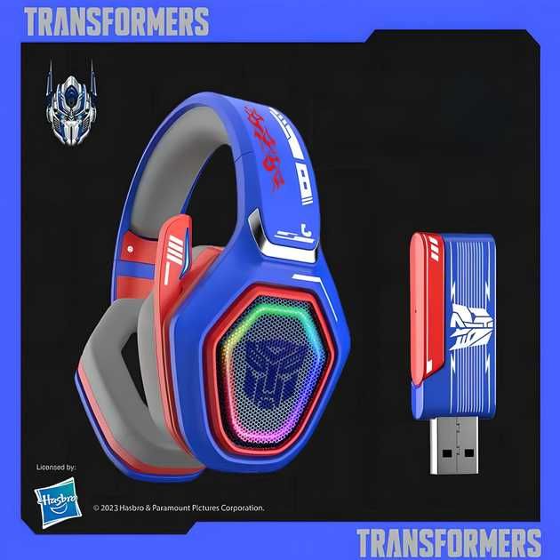 Бездротові Ігрові Bluetooth навушники Hasbro | TRANSFORMERS TF-G01