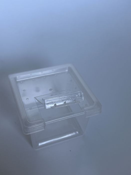 Pojemnik  terrarium braplast z klapka, dla pajakow itp