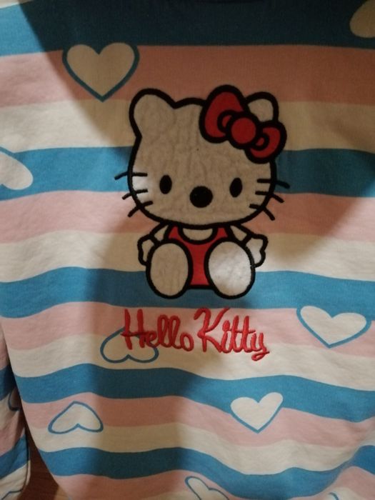 Bluza ocieplana hello Kity