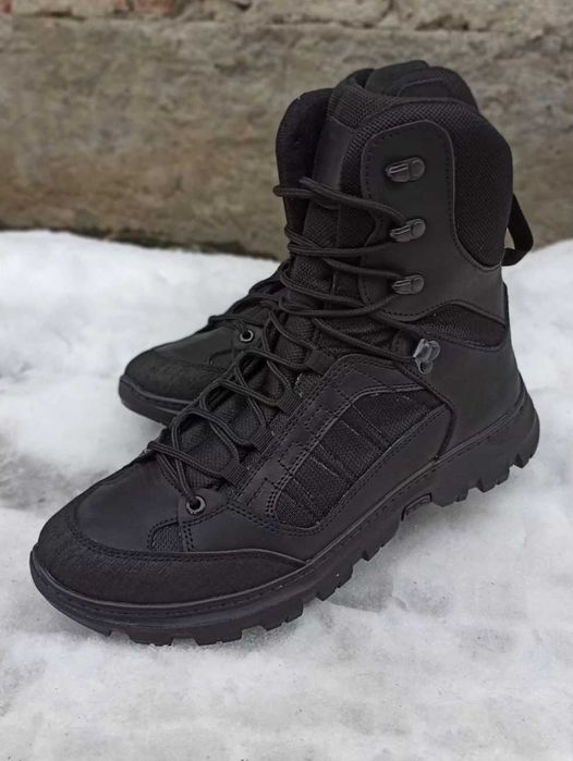 Армійські зимові берці тактичні зимові ботинки військові зимові берці